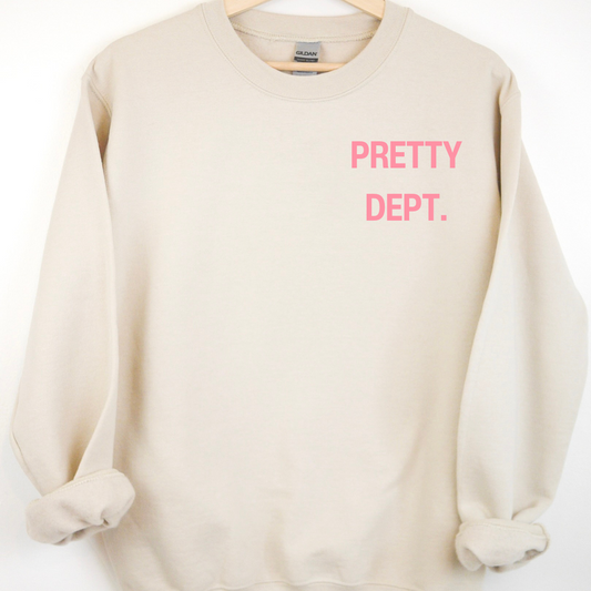 Pretty Dept. Crew Neck Sweater